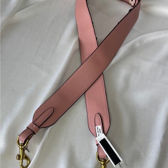 Coach Novelty Tea Rose Bag Replacement Strap Pink - Picture 3 of 6